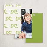 "watercolor ribbon frame" - Gift Tags in Sage by Cass Loh - Back of Tag Options