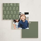 "Wave" - Gift Tags in Eucalyptus by Sarah Knight - Back of Tag Options