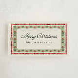 "Blockprint" - Gift Tags in Sage by Lottie Aldarwish - Front
