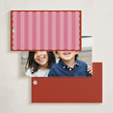 "Color Wave" - Gift Tags in Raspberry by Helena Vitto - Back of Tag Options