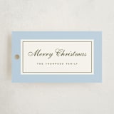 "Sage" - Gift Tags in Blue Spruce by Wildfield Paper Co - Front