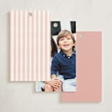 "Family Crest" - Gift Tags in Currant by Susan Zinader - Back of Tag Options