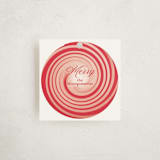 "Candyland" - Gift Tags in Candy Cane by Gwen Bedat - Front