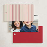 "Glide" - Gift Tags in Holly Berry by Everett Paper Goods - Back of Tag Options