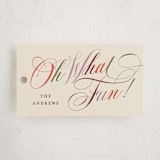 "Timeless" - Gift Tags in Confetti by Griffinbell Paper Co. - Front