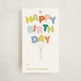 "the big one!" - Gift Tags in Moss by Ellen Schlegelmilch - Front
