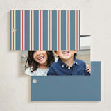 "Retro bold" - Gift Tags in Denim by Claudia Orengo - Back Designs