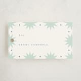 "Daydreaming" - Gift Tags in Ocean by Alston Foster - Front