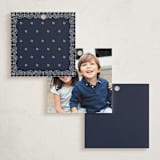 "Bandana" - Gift Tags in Navy by Minted - Back Designs