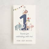 "Wild one" - Gift Tags in Cement by Teju Reval - Front