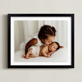 "10x8 Float Mounted Black Framed Photo" - Float Mounted Framed Photo in Black Frame by Minted - Front