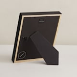 "8x10 Float Mount Black Framed Photo" - Float Mounted Framed Photo in Black Frame by Minted - Reverse