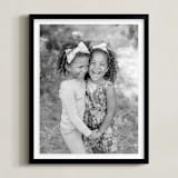 "11x14 Float Mount Black Framed Photo" - Float Mounted Framed Photo in Black Frame by Minted - Front