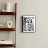 "11x14 Float Mount Black Framed Photo" - Float Mounted Framed Photo in Black Frame by Minted - In Room