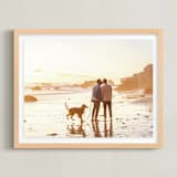 "11x14 Float Mount Natural Framed Photo" - Float Mounted Framed Photo in Natural Frame by Minted - Front