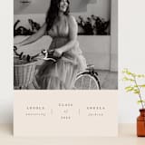 "simplicty" - Graduation Announcements in Champagne by Lori Wemple - Front