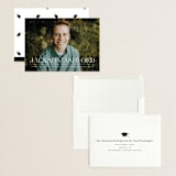 "Classy Stack" - Graduation Announcements in Limestone by Erica Krystek - Assembled
