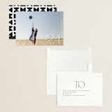 "Corner Year" - Graduation Announcements in Snow by Jackie Crawford - Assembled