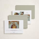 "headlined" - Graduation Announcements in Pearl by Emily Sabol Goss - Back of Card Options