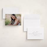 "Grand Name" - Graduation Announcements in Snow by Nicoletta Savod - Assembled