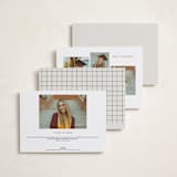 "grad ribbon" - Graduation Announcements in Taupe by Sarah Curry - Back of Card Options