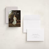"fortified" - Graduation Announcements in Snow by Sarah Curry - Assembled