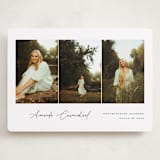"The Trio" - Graduation Announcements in Onyx by Benita Crandall - Front