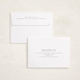 "editorial serif" - Graduation Announcements in Cotton by Ellen Schlegelmilch - FREE Recipient Addressing