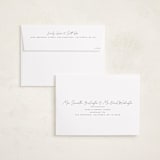 "Distinguished" - Graduation Announcements in Eclipse by Everett Paper Goods - FREE Recipient Addressing