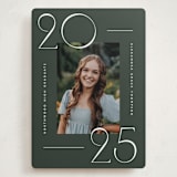 "Numbered" - Graduation Announcements in Ivy by Kelly Schmidt - Front