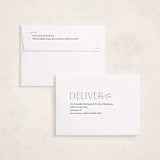 "Contemplate" - Graduation Announcements in Snowberry by Pixel and Hank - FREE Recipient Addressing