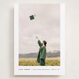 "Subtle" - Graduation Announcements in Silk by Adelyn T. - Front