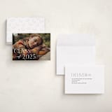 "Contemplate" - Graduation Announcements in Snowberry by Pixel and Hank - Assembled