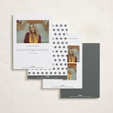 "Study Guide" - Graduation Announcements in Cloud by Carolyn MacLaren - Back of Card Options