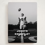 "the modernist" - Graduation Announcements in Eggshell by Benita Crandall - Front