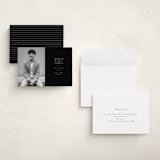 "Distinguished" - Graduation Announcements in Noir by Meggy Masters - Assembled