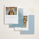 "Arc" - Graduation Announcements in Quartz by Erin Deegan - Back of Card Options