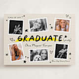 "Grad Journal" - Graduation Announcements in Paper by Orasie - Front