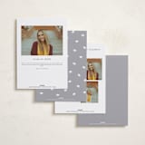 "Ebb and Flow" - Graduation Announcements in Cloud by Hooray Creative - Back of Card Options
