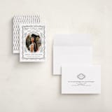 "Ivy Grad" - Graduation Announcements in Linen by Paper Sun Studio - Assembled
