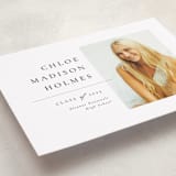 "Divided" - Graduation Announcements in Snow by Meggy Masters - Detail