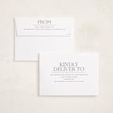 "Modern Crest" - Graduation Announcements in Clouds by Owl and Toad - FREE Recipient Addressing