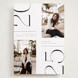 "Trim Edges" - Graduation Announcements in Pearl by David Michuki - Front