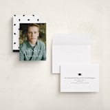 "Classy Stack" - Graduation Announcements in Limestone by Erica Krystek - Assembled