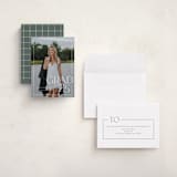 "Broken Border" - Graduation Announcements in Snow by Lauren Chism - Assembled