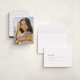 "Swooping" - Graduation Announcements in Cotton by Carmia Jordaan - Assembled