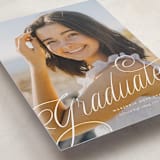 "Swooping" - Graduation Announcements in Cotton by Carmia Jordaan - Detail