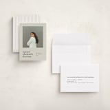 "Minimal Modern" - Graduation Announcements in Sand by JoAnn Jinks - Assembled