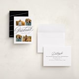 "Classic quad" - Graduation Announcements in Newspaper by Lea Delaveris - Assembled