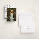 "Chic Name" - Graduation Announcements in Cloud by Carolyn MacLaren - Assembled